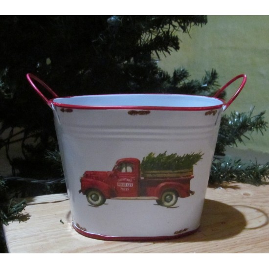Red truck pot